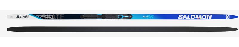 Беговые лыжи с креплениями для конькового хода SALOMON S-Lab Carbon BLUE Skate Shift Беговые лыжи с креплениями для конькового хода SALOMON S-Lab Carbon BLUE Skate Shift