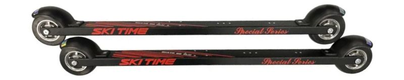 Лыжероллеры для конькового хода SKI TIME 620мм колеса 80/30 резина  №2,75