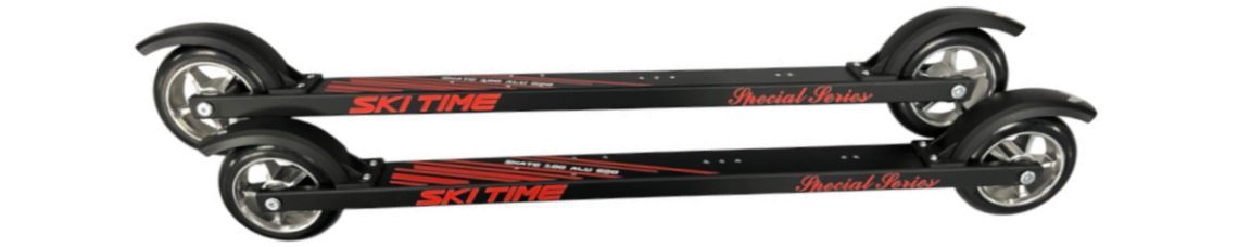 Лыжероллеры для конькового хода SKI TIME 620 мм колеса 100/24 резина  №3
