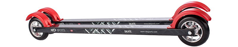 Лыжероллеры для конькового хода IDT SKATE STD (RM 3) легкосплавные d=100мм
