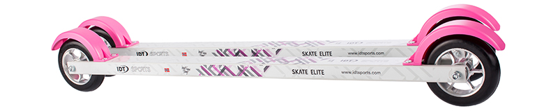 Лыжероллеры для конькового хода IDT SKATE Elite Lady (RM 2) удлиненные легкосплавные d=100мм Лыжероллеры для конькового хода IDT SKATE Elite Lady (RM 2) удлиненные легкосплавные d=100мм