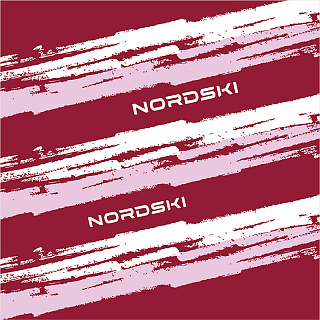 Платок-бандана NORDSKI Stripe Wine Платок-бандана NORDSKI Stripe Wine