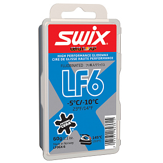 Парафин с низким содержанием фтора SWIX LF06X Парафин с низким содержанием фтора SWIX LF06X