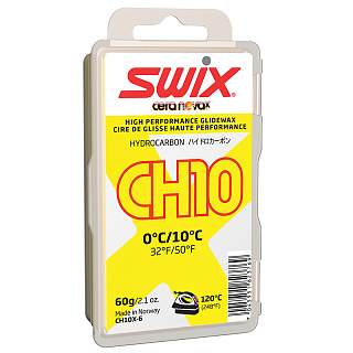 Парафин без содержания фтора SWIX CH10X Yellow