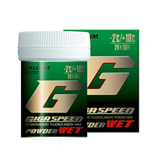 Порошок с высоким содержанием фтора GALLIUM GIGA Speed Powder WET