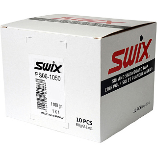 Парафин без содержания фтора SWIX PS6 Blue Парафин без содержания фтора SWIX PS6 Blue