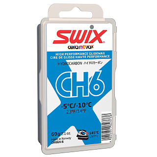 Парафин без содержания фтора SWIX CH6X Blue Парафин без содержания фтора SWIX CH6X Blue