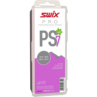 Парафин без содержания фтора SWIX PS7 Violet