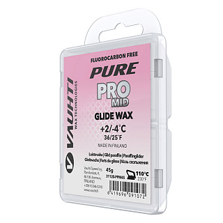 Мазь скольжения (парафин) VAUHTI PURE PRO MID Мазь скольжения (парафин) VAUHTI PURE PRO MID