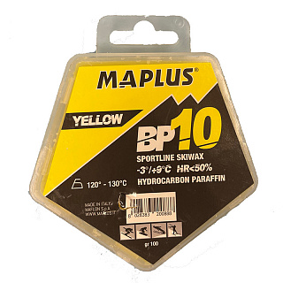 Парафин без содержания фтора MAPLUS BP10 YELLOW Парафин без содержания фтора MAPLUS BP10 YELLOW