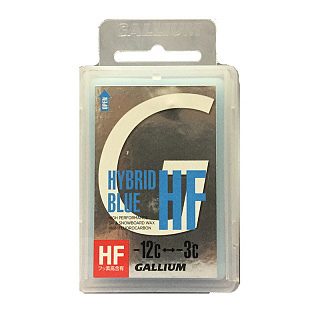 Парафин с высоким содержанием фтора GALLIUM HIBRID HF BLUE Парафин с высоким содержанием фтора GALLIUM HIBRID HF BLUE