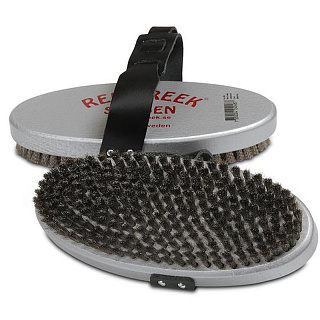 Щетка ручная овальная RED CREEK 058 OVAL STRAIGHT STEEL FINE, мягкая прямая стальная