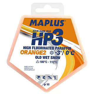 Парафин с высоким содержанием фтора MAPLUS HP3 Orange Парафин с высоким содержанием фтора MAPLUS HP3 Orange