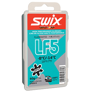 Парафин с низким содержанием фтора SWIX LF05X Парафин с низким содержанием фтора SWIX LF05X