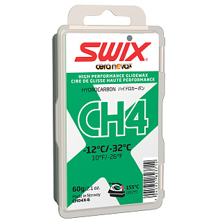 Парафин без содержания фтора SWIX CH4X Green Парафин без содержания фтора SWIX CH4X Green