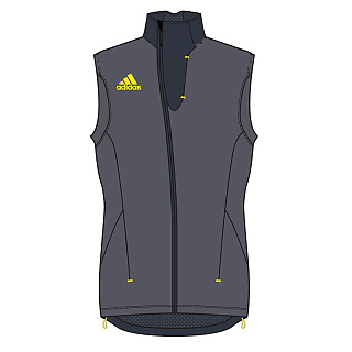 Жилет разминочный ADIDAS ATHL. VEST W Жилет разминочный ADIDAS ATHL. VEST W