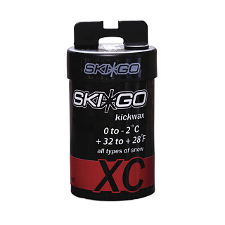 Мазь держания твердая без содержания фтора SKI-GO XC3 красная Мазь держания твердая без содержания фтора SKI-GO XC3 красная