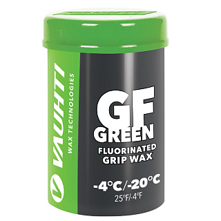 Мазь держания твердая с содержанием фтора VAUHTI GF GREEN Мазь держания твердая с содержанием фтора VAUHTI GF GREEN