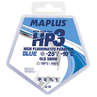 Парафин с высоким содержанием фтора MAPLUS HP3 Blue Парафин с высоким содержанием фтора MAPLUS HP3 Blue