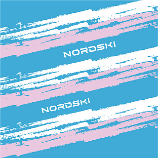 Платок-бандана NORDSKI Stripe Blue/Pink Платок-бандана NORDSKI Stripe Blue/Pink