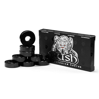 Комплект подшипников RUSH ABEC-9 Titanium Black Комплект подшипников RUSH ABEC-9 Titanium Black