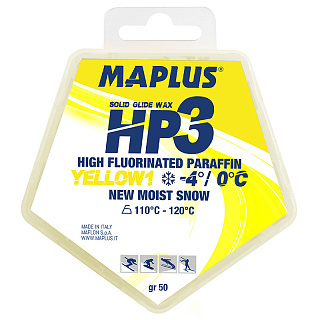 Парафин с высоким содержанием фтора MAPLUS HP3 Yellow Парафин с высоким содержанием фтора MAPLUS HP3 Yellow