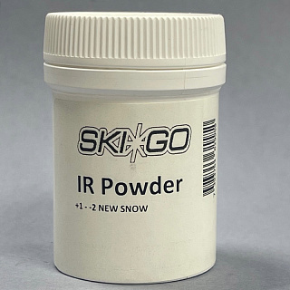 Порошок с высоким содержанием фтора SKI-GO IR для нового мелкозернистого снега