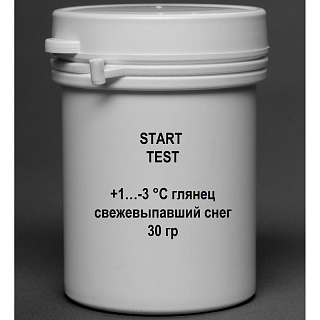 Порошок с высоким содержанием фтора START TEST +1…-3 °С глянец, свежевыпавший снег