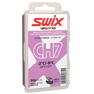 Парафин без содержания фтора SWIX CH7X Violet Парафин без содержания фтора SWIX CH7X Violet