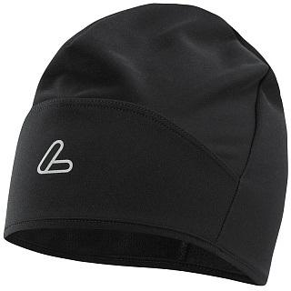Шапка LÖFFLER AIRBLOCC FLAPS black