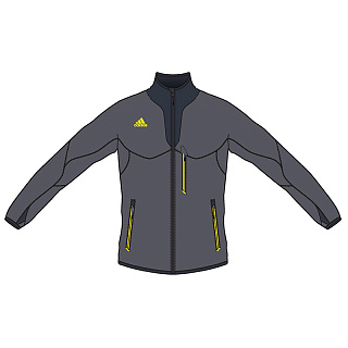 Куртка флисовая мужская ADIDAS FLEECE JKT. M Куртка флисовая мужская ADIDAS FLEECE JKT. M