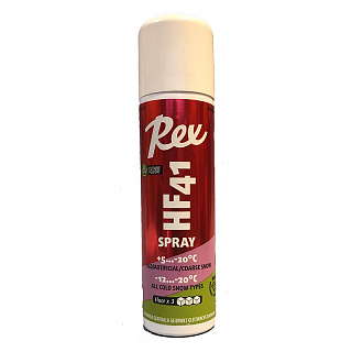 Парафин с высоким содержанием фтора (спрэй) REX HF 41 Pink/Green Парафин с высоким содержанием фтора (спрэй) REX HF 41 Pink/Green