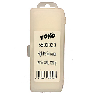 Парафин с высоким содержанием фтора TOKO High Performance White Парафин с высоким содержанием фтора TOKO High Performance White