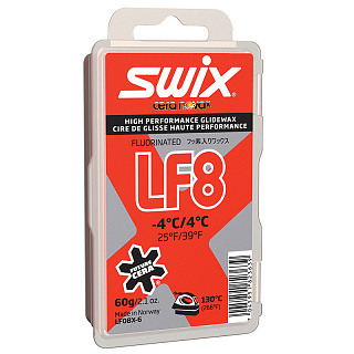 Парафин с низким содержанием фтора SWIX LF08X Парафин с низким содержанием фтора SWIX LF08X