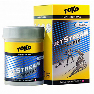 Порошок с высоким содержанием фтора TOKO JetStream Powder 3.0 синий Порошок с высоким содержанием фтора TOKO JetStream Powder 3.0 синий