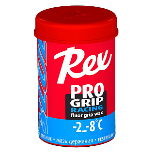 Мазь держания твердая с содержанием фтора REX Pro Grip синяя