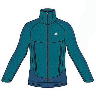 Куртка ADIDAS RU-FLEECE JACKET M Куртка ADIDAS RU-FLEECE JACKET M