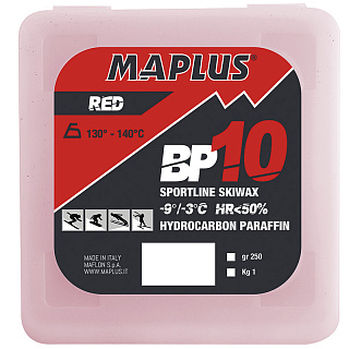 Парафин без содержания фтора MAPLUS BP10 Red Парафин без содержания фтора MAPLUS BP10 Red