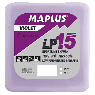 Парафин с низким содержанием фтора MAPLUS LP15 Violet Парафин с низким содержанием фтора MAPLUS LP15 Violet