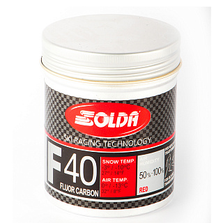 Парафин (порошок) с высоким содержанием фтора SOLDA F40 CARBON красный Парафин (порошок) с высоким содержанием фтора SOLDA F40 CARBON красный