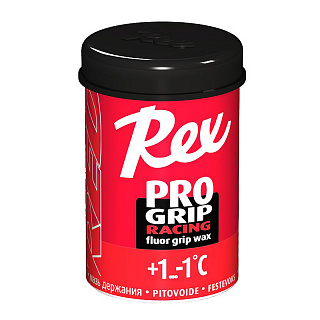Мазь держания твердая с содержанием фтора REX REX Pro Grip красная Мазь держания твердая с содержанием фтора REX REX Pro Grip красная