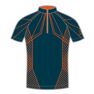 Футболка на молнии мужская LOEFFLER Running 1/2 ZIP Футболка на молнии мужская LOEFFLER Running 1/2 ZIP