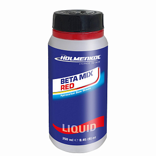 Парафин без содержания фтора в жидком виде HOLMENKOL BETAMIX Red liquid Парафин без содержания фтора в жидком виде HOLMENKOL BETAMIX Red liquid