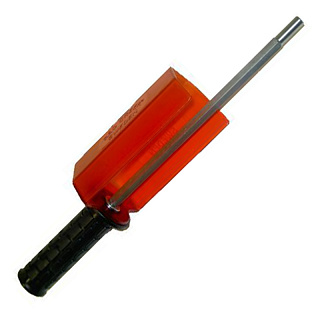Рукоятка-ось для роторной щетки 200 мм RED CREEK 103 с защитным кожухом