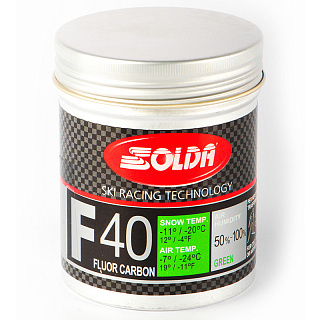 Парафин (порошок) с высоким содержанием фтора SOLDA F40 CARBON зеленый Парафин (порошок) с высоким содержанием фтора SOLDA F40 CARBON зеленый