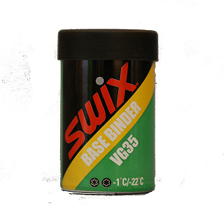 Мазь держания твердая без содержания фтора SWIX VG35 зеленый Мазь держания твердая без содержания фтора SWIX VG35 зеленый