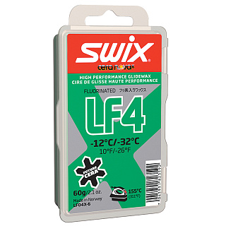 Парафин с низким содержанием фтора SWIX LF04X Парафин с низким содержанием фтора SWIX LF04X