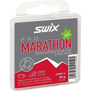 Мазь скольжения (парафин) SWIX Marathon Black