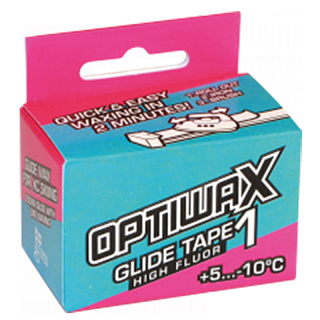 Лента-скольжения с высоким содержанием фтора OPTIWAX красная Лента-скольжения с высоким содержанием фтора OPTIWAX красная
