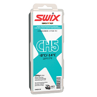 Парафин без содержания фтора SWIX CH5X Turquoise Парафин без содержания фтора SWIX CH5X Turquoise